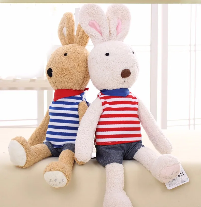Le sucre Kawaii rabbit 30 см одежда Одна Шляпа Кролик плюшевые детские мягкие игрушки куклы Подарки, одежду можно снять