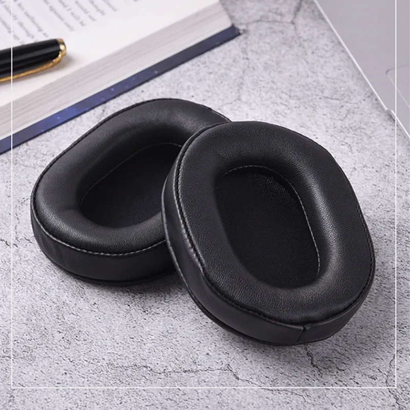 Замена овечья кожа пена амбушюры подушки для Audio-Technica ATH-MSR7 ATH-M50x для SONY MDR-7506 MDR-V6 9,17