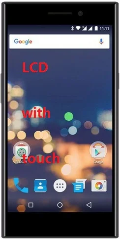 5.5inch Touch Screen with LCD Display Assembly For senseit e510 Digitizer phone parts | Мобильные телефоны и аксессуары