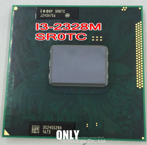Бесплатная доставка ноутбук CPU I3 2328M 2 2G/3M SR0TC оригинальный PGA процессор с