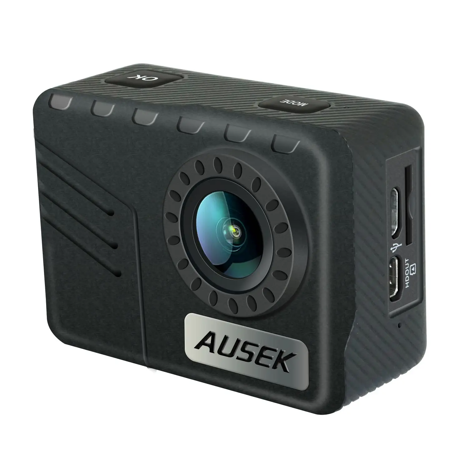 AUSEK Водонепроницаемый спортивные Камера 4 К 30fps Ultra HD видео открытый для