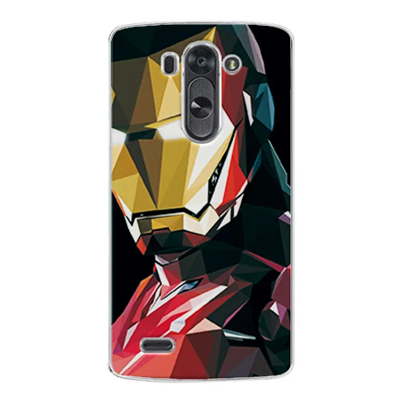 Очаровательный чехол для телефона Marvel Hero Captain America LG G3 Mini железный человек