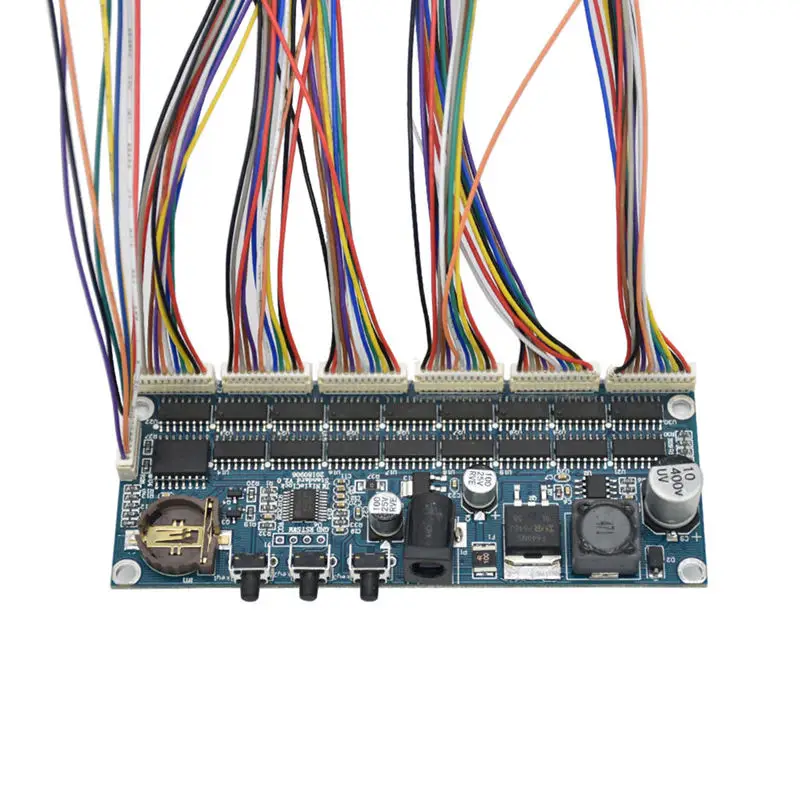 Электронная трубка Diy светящаяся модуль часов основная плата IN14 QS30 IN12 Nixie набор PCBA
