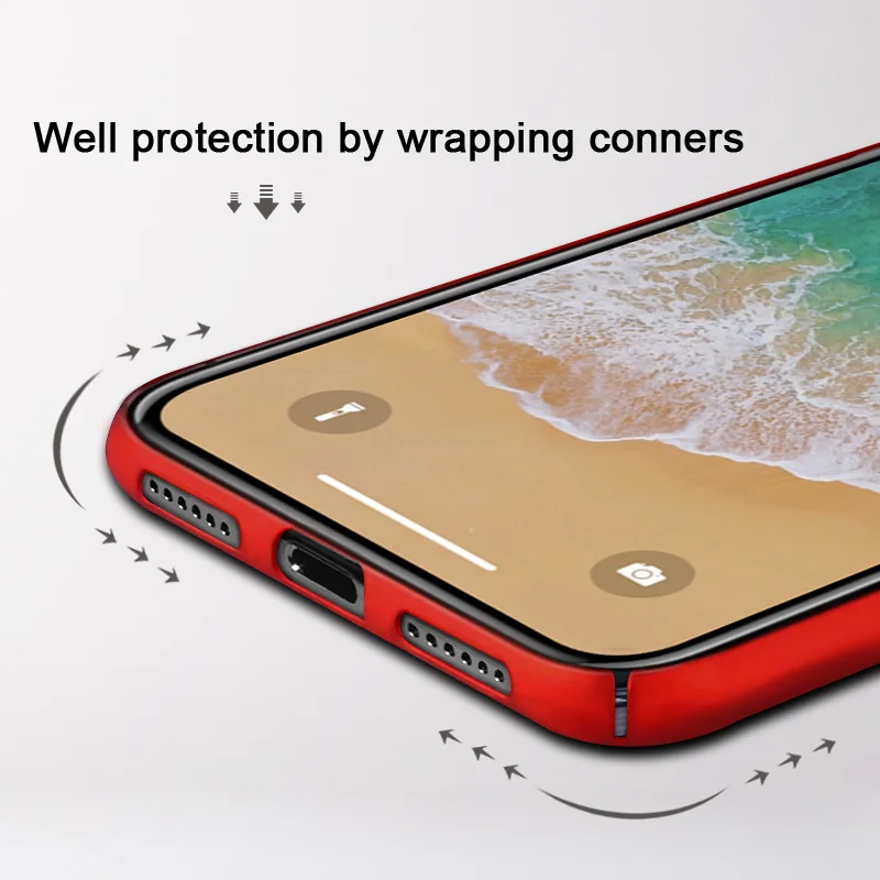 Huawei P20 Cover Case IMAK Jazz Lens Slim Back Business Shockproof PC For huawei p20 with Screen protector |