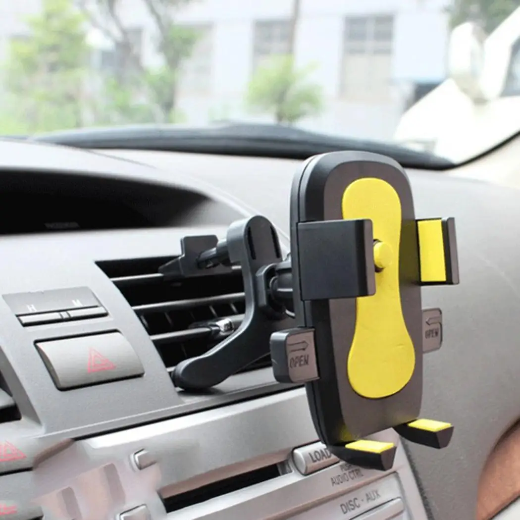 Общий держатель на вентиляционное отверстие автомобиля для телефона 360 градусов