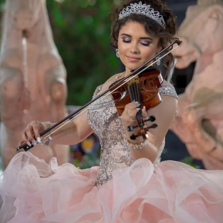 Ball Gown Quinceanera Dresses Beading Crystals Sweet 16 Years For 15 Year Birthday Party Prom Gowns Vestido De 15 Anos