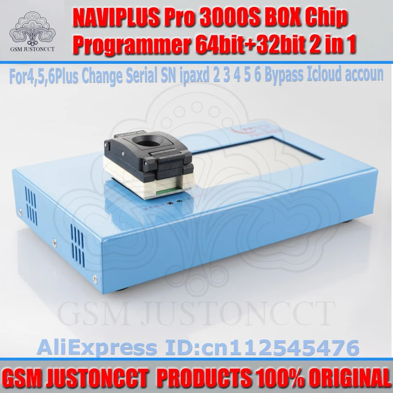 IP Box Navi plus PRO3000S 32 64 бит nand программист, ремонт HDD серийный номер SN, для iPhone 6p 6 iPad mini для ios 11