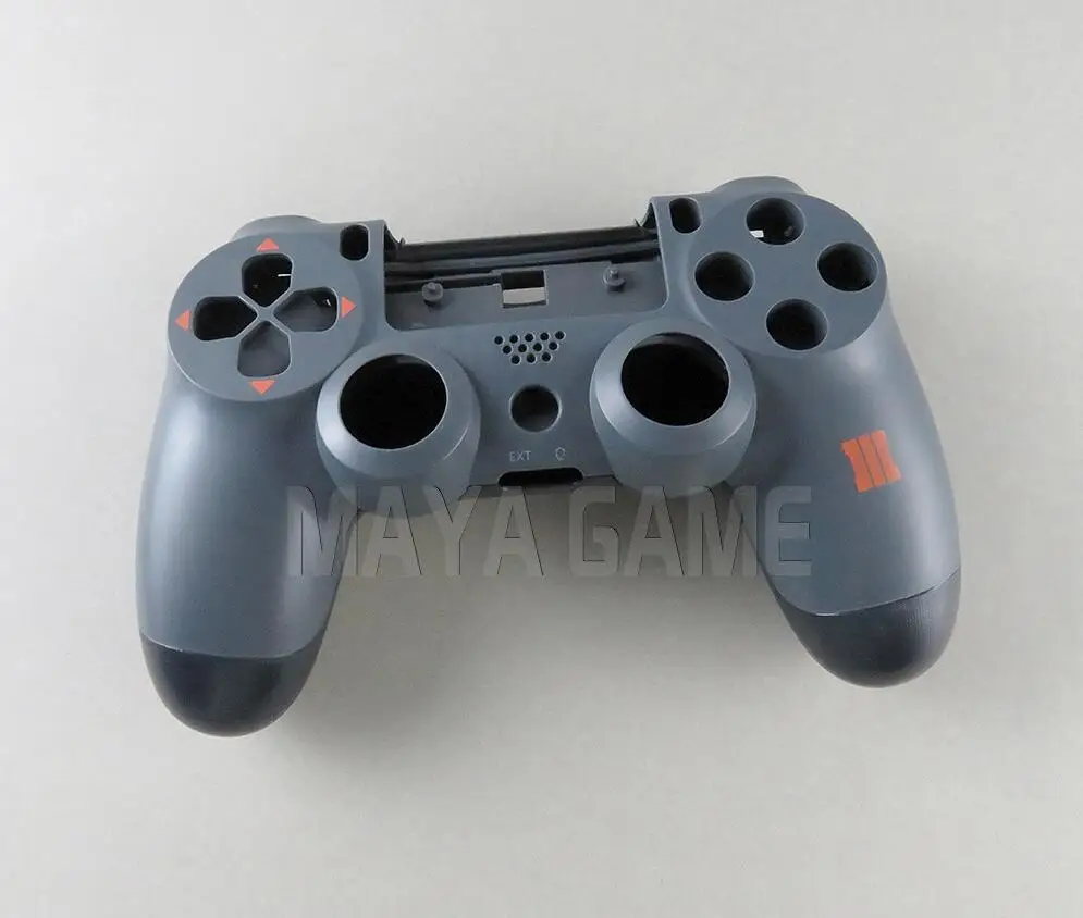 4.0 shell Для sony PS4 Геймпад контроллер JDS-020 JDS-040 2,0 4,0 Прозрачный передний задний корпус чехол и кнопки Mod Kit - Цвет: 4.0 shell