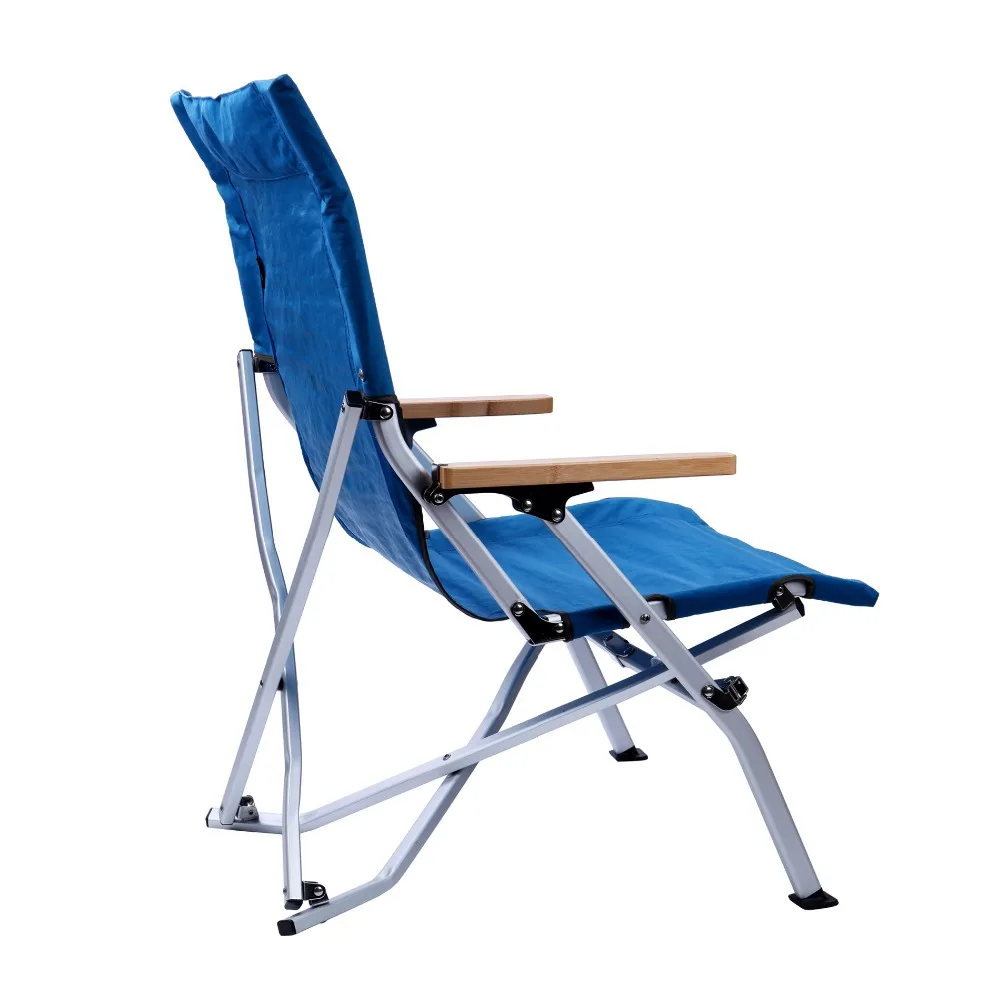 1 шт. открытый отдых рыбалка путешествия пикник синий портативный складной стул
