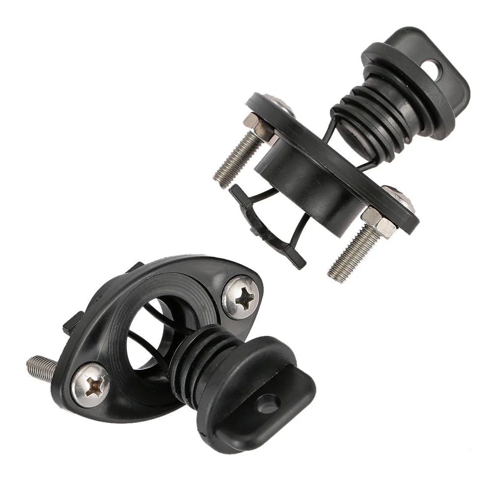 1 пара дренажных штепсельных вилок винты для шлюпки байдарки каноэ лодка топ