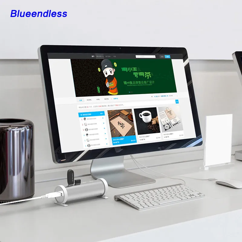 Июля! высокоскоростной 4-портовый USB HUB для ноутбука Тетрадь ПК USB 3,0 концентратор для настольного компьютера