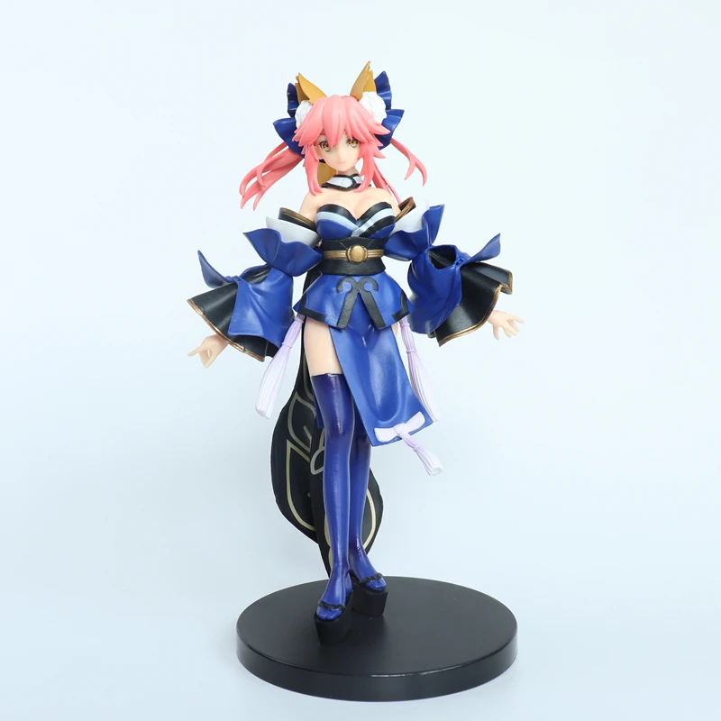 Fate EXTRA CCC Caster Tamamo no Mae модель куклы ПВХ 20 см упакованная в коробку японская аниме
