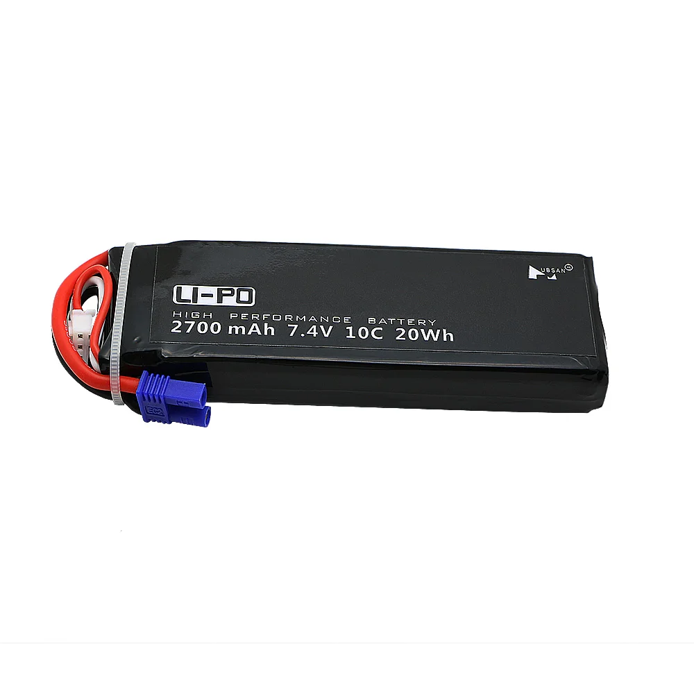 Аккумулятор Hubsan H501S lipo 7 4 В 2700 мАч 10C шт. батареи с кабелем для зарядного устройства