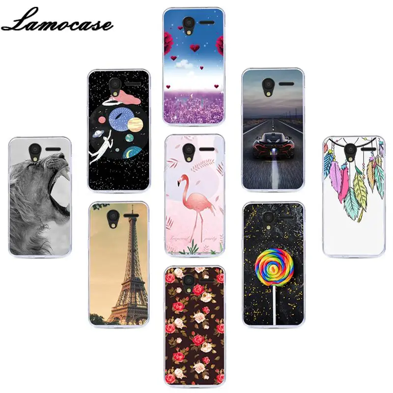 Чехол Lamo для телефона с милым жирафом чехол Alcatel OneTouch Pixi 3 (4) 4013 4050 pixi3 4013X 4013D 4050X 4050D