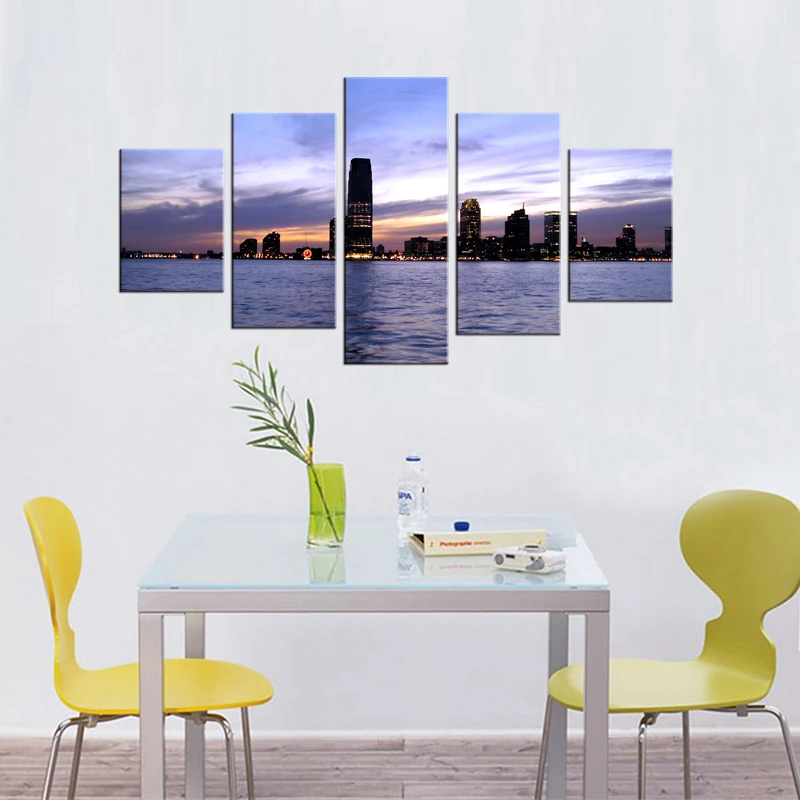 5 шт. Бесплатная доставка Художественная печать Картина на холсте настенное