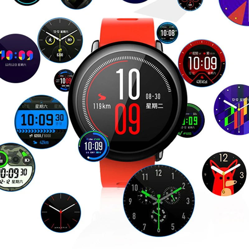Английская версия Xiao mi Hua Amazfit Pace умные часы Fit Bit gps Бег Спорт Bluetooth Музыка темп Wi Fi