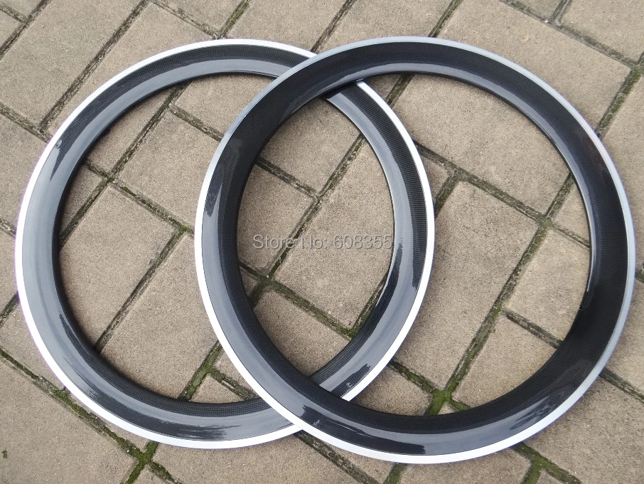 FLX RIM C26: углеродистая Глянцевая велосипедная шоссейная оправа 700C обод колеса 60 мм