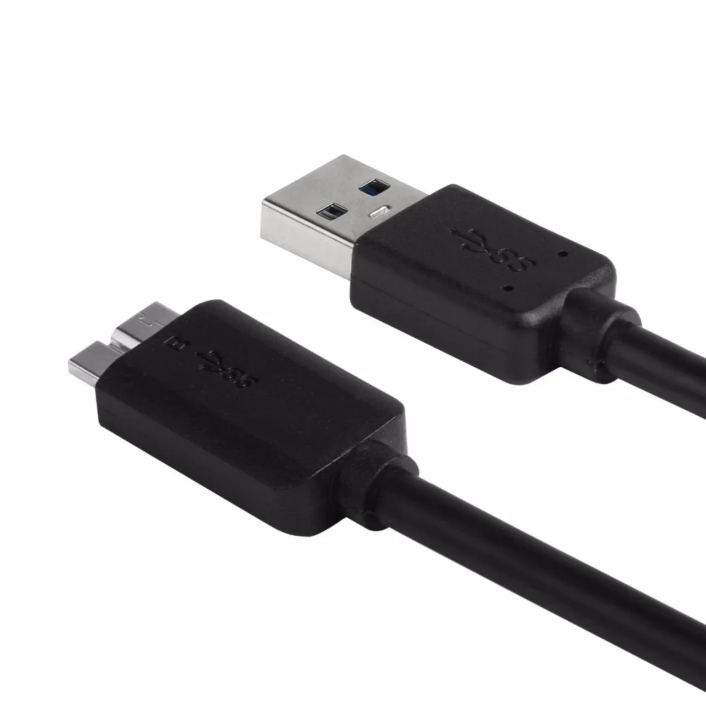 FORNORM USB 3,0 Male A to Micro B адаптер для кабельного шнура конвертер с внешним кабелем питания для переносной Жесткий диск 50 см