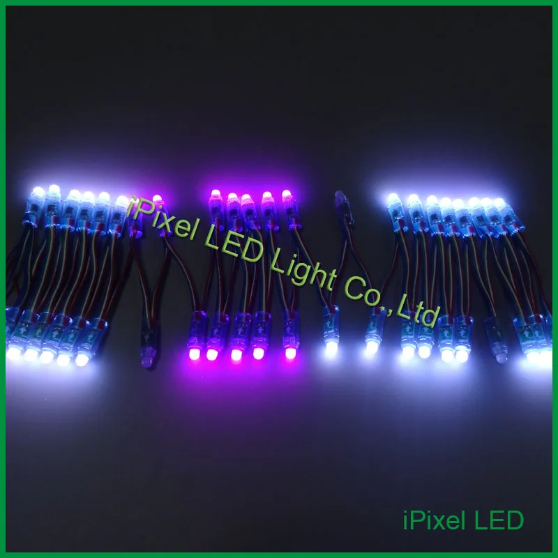 Полноцветный светодиодный пиксельный светильник 12 мм для Хэллоуина световые