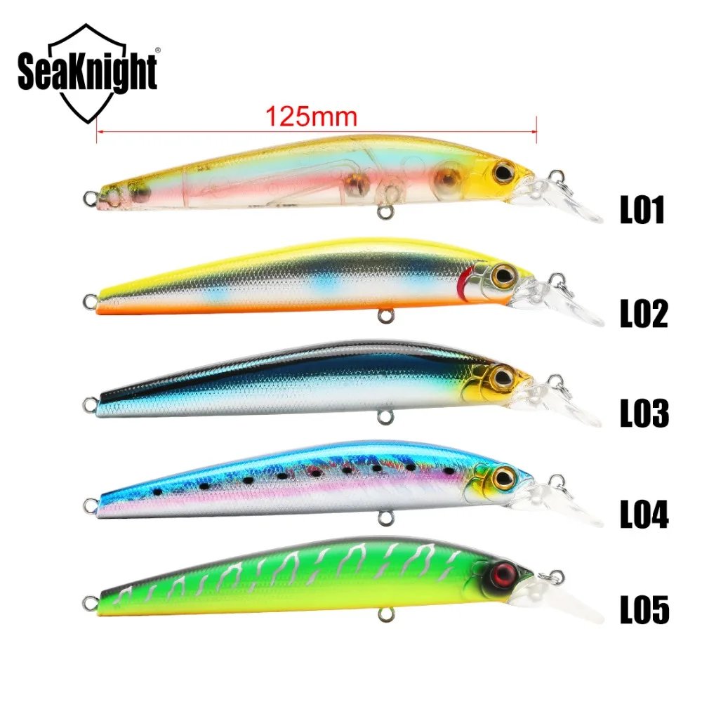 SK023 SeaKnight приманка в виде гольяна 1 UNID 22 5 г 125 мм 0 м рыба гольян плавающая Большие