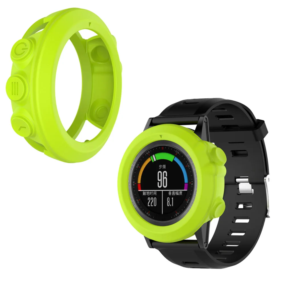 Tschick мягкий силиконовый защитный чехол для Fenix 3 Сапфир/Fenix HR/Quatix 3/Tactix Bravo GPS часы
