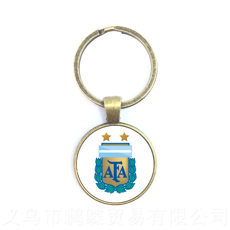 Брелок для ключей фанатов футбола 2018 Аргентина/Египет/Австралия/Панама/Бразилия