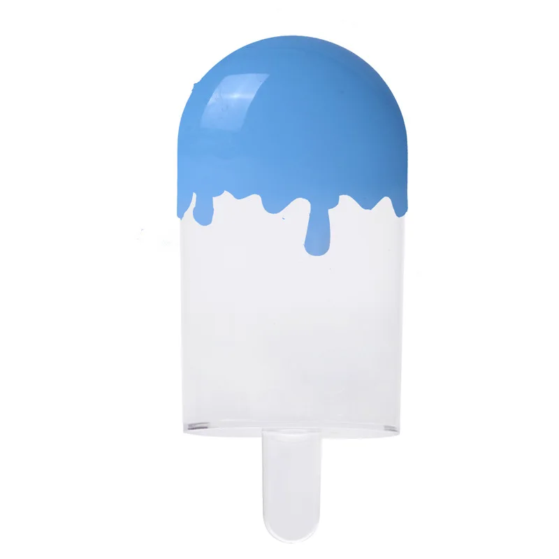 Random Blue Новая Горячая 10 шт коробка для конфет Трубы Пластиковые ледяной крем палочка коробка для конфет для Хэллоуина детей SMD66 - Цвет: Random Blue