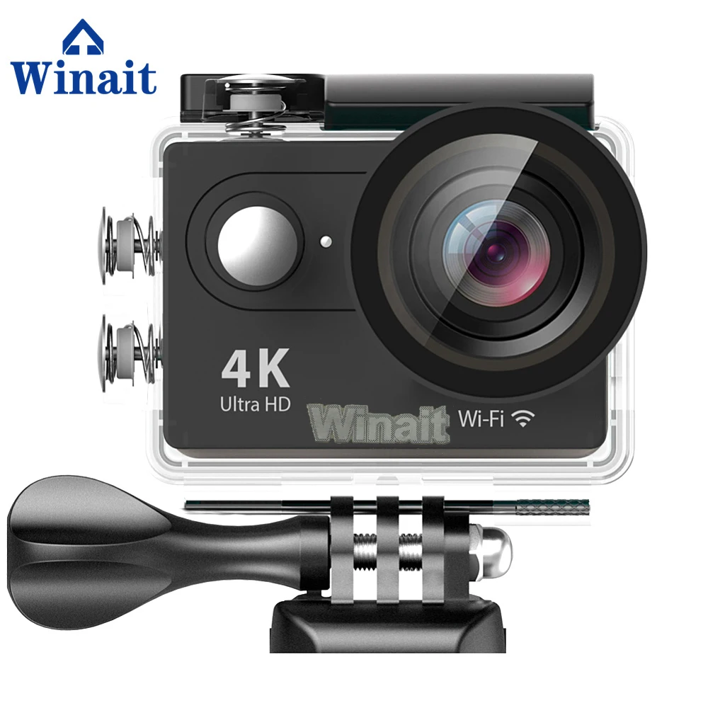 Winait Mini Sports DV 170D объектив рыбий глаз utлsr HD 4k камера со встроенным WIFI 30 М Подводная