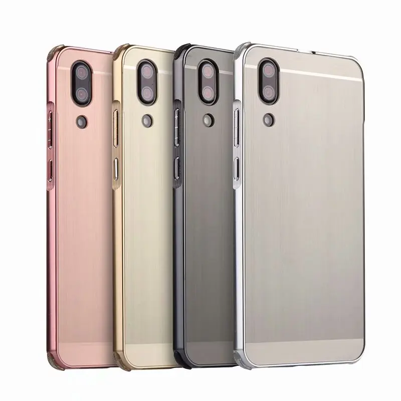 Luxury Carbon fiber Shockproof Aluminum case For Huawei P20 Lite Pro Nova 3E P Smart Metal Frame+ plastic Hard Back Cover Coque | Мобильные