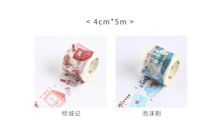 Afternoon tea фрукт закуска/милые девушки дневник лента для декорации Washi "сделай сам" Скрапбукинг изоляционная лента kawaii