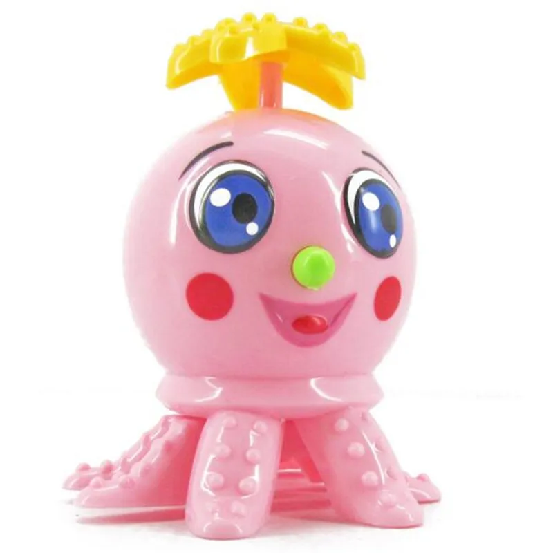 1 шт. Забавный маленький осьминог заводные игрушки милые механические часы