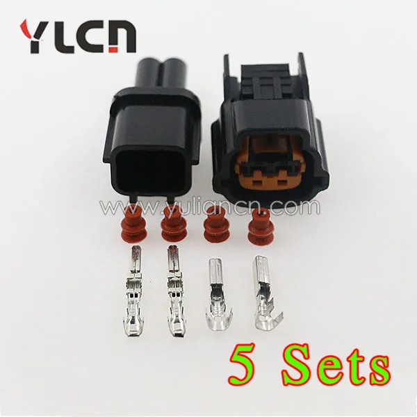 5 комплектов 2 контактный автомобильный соединитель жгута проводов|connector bmw|connector