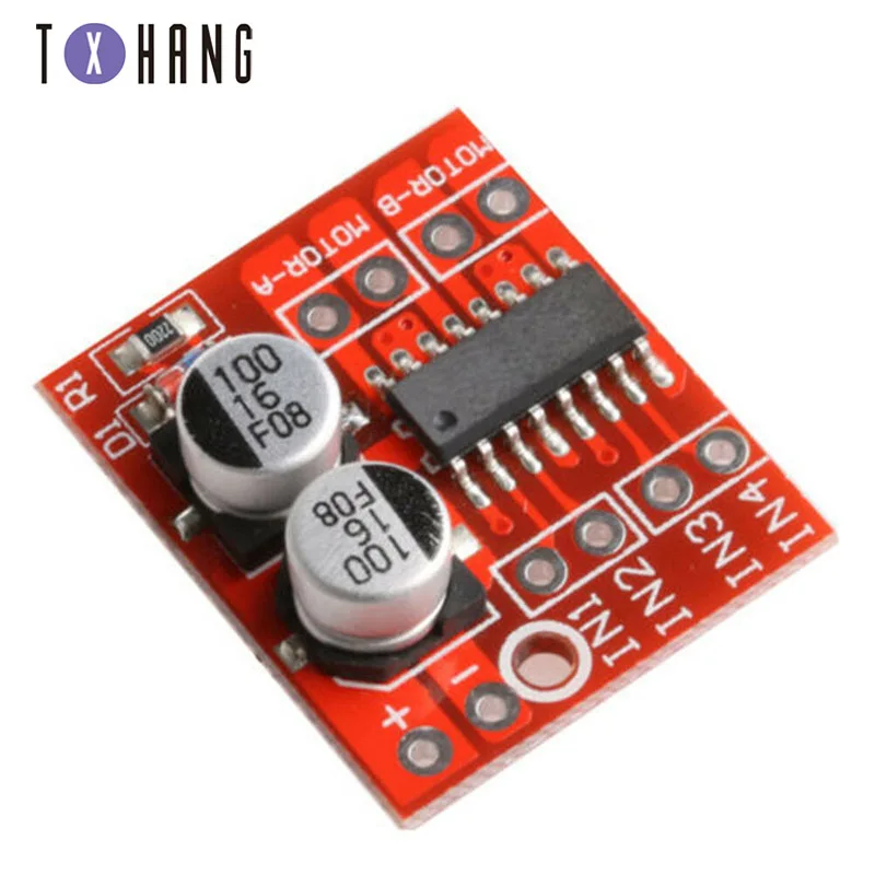 1 pc 2 channel DC Motor Driver Module Reversing PWM Speed Dual H Bridge Stepper Mini victory L298N | Электронные компоненты и