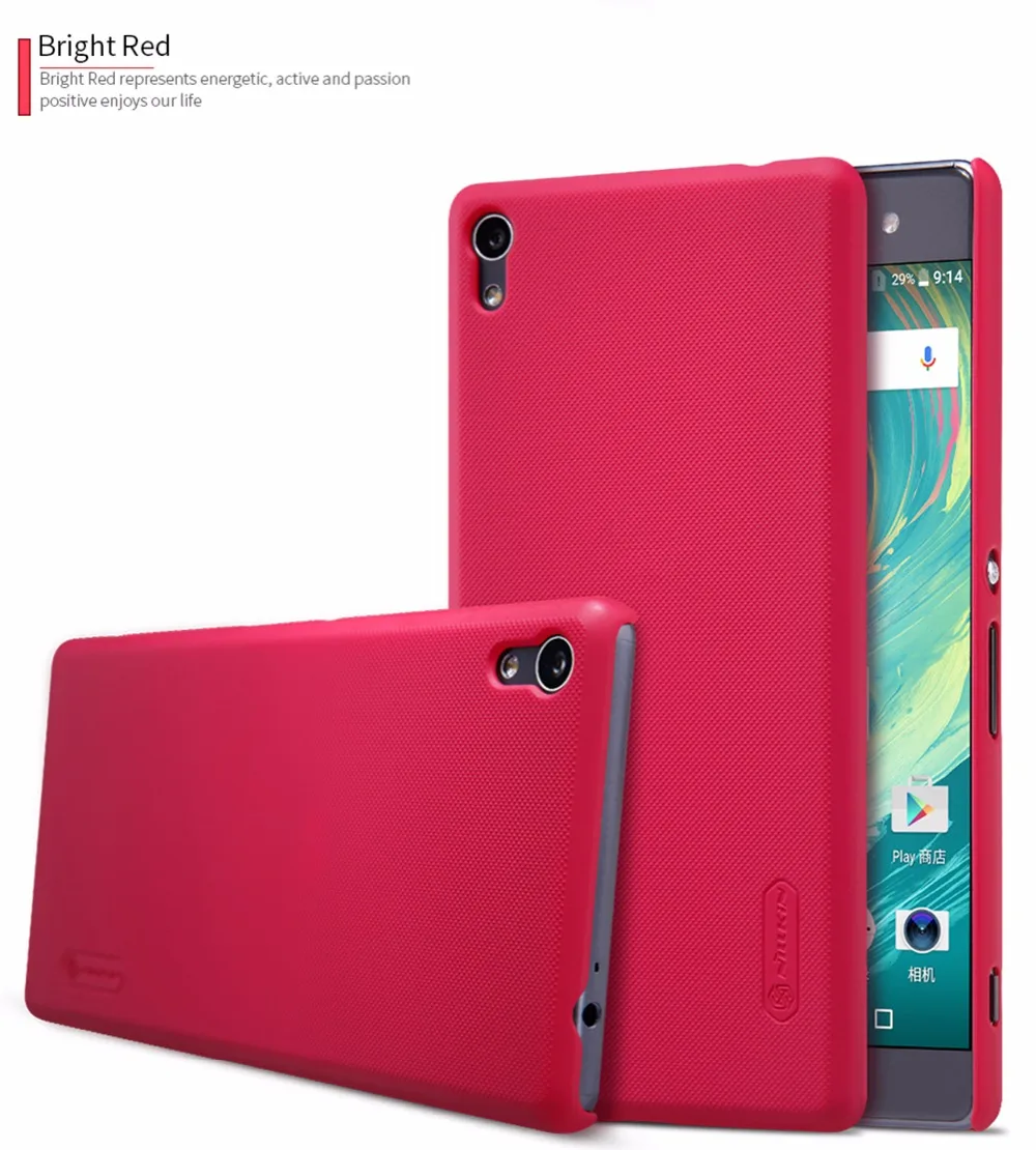 Бесплатная Доставка Nillkin матовый чехол для sony xperia xa ultra случае (6.0 inch) жесткий