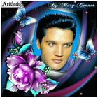 5d алмазная живопись сделай сам, картины Elvis Presley, полная выкладка, алмазная вышивка, 3d Алмазная мозаика, ремесла, настенные наклейки, подарок