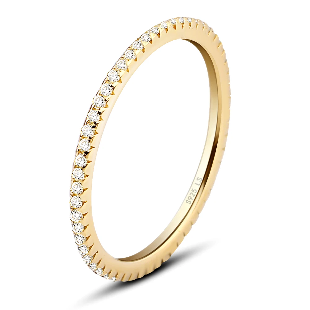 

Luxury Wedding Rings Set Three Color Plating Trendy Women Ring Micro Paved CZ Joyas 100% 925 Sterling Silver Ring Free Shipping