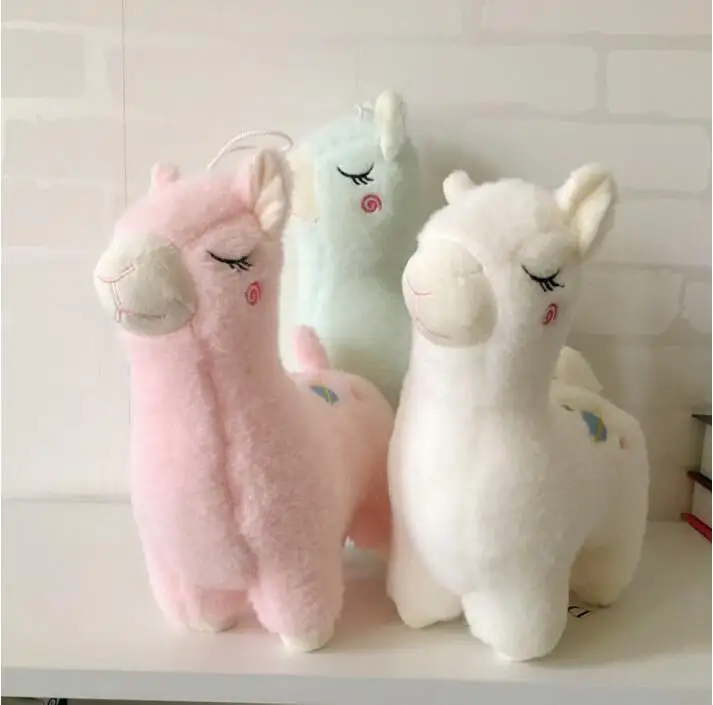 26 см креативные плюшевые игрушки Альпака лама Alpacasso мягкие для детей подарки на