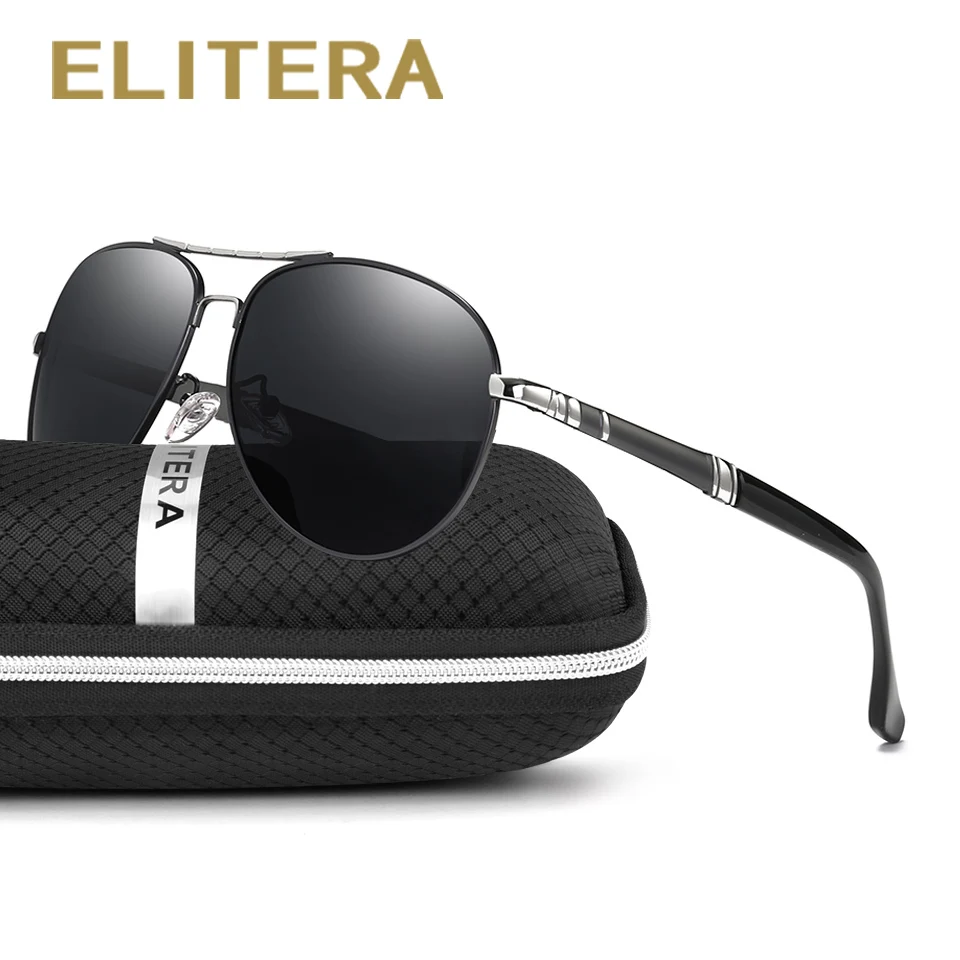 Мужские солнцезащитные очки ELITERA брендовые дизайнерские поляризационные |