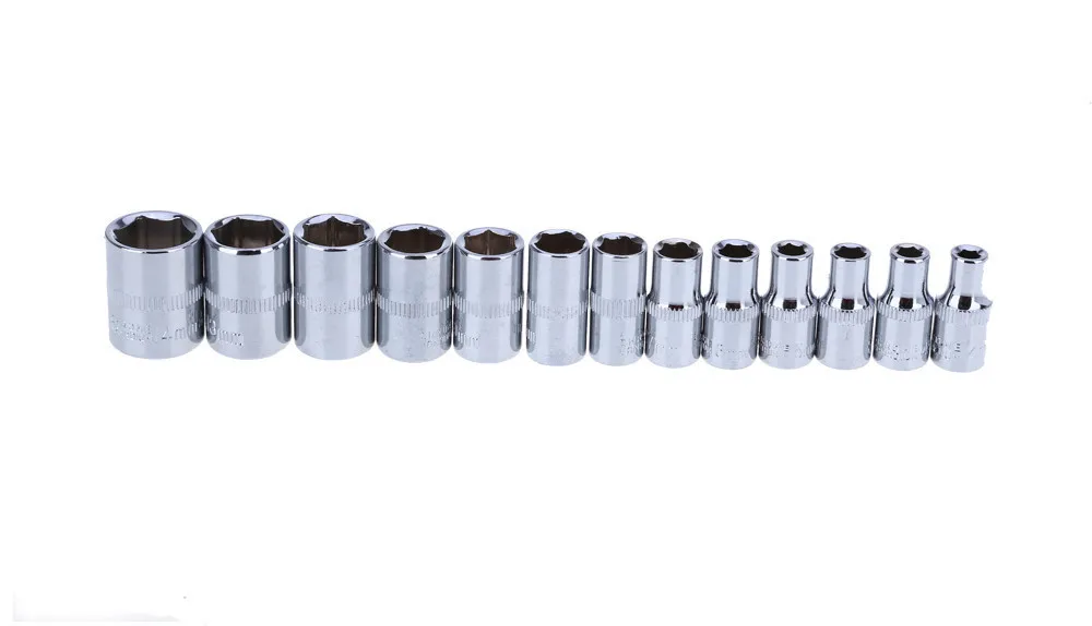 46pcs 1/4 Hand Tool Sets Auto Repair Tools Combination Ratchet Wrench Set For Car Kit Box Chrome Vanadium | Инструменты