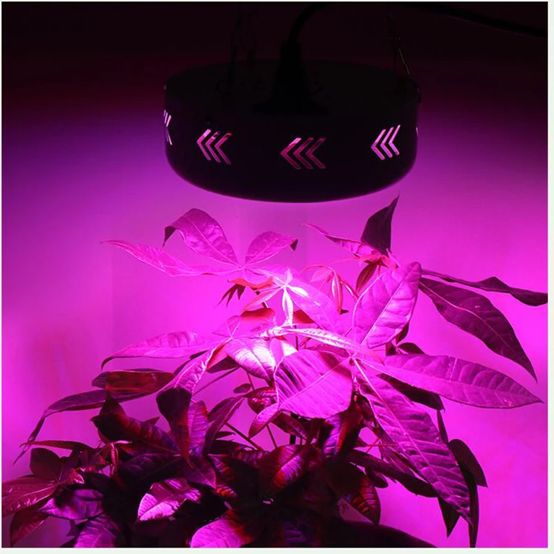 72 светодиодные лампы для выращивания растений НЛО полный спектр комнатных