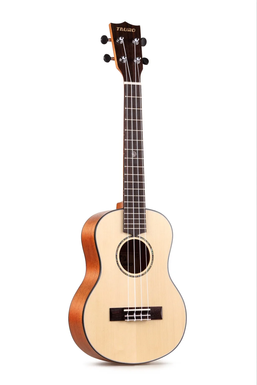 Укулеле из твердой ели тенор Гавайская Топ укулеле 26 дюймов маленькая гитара