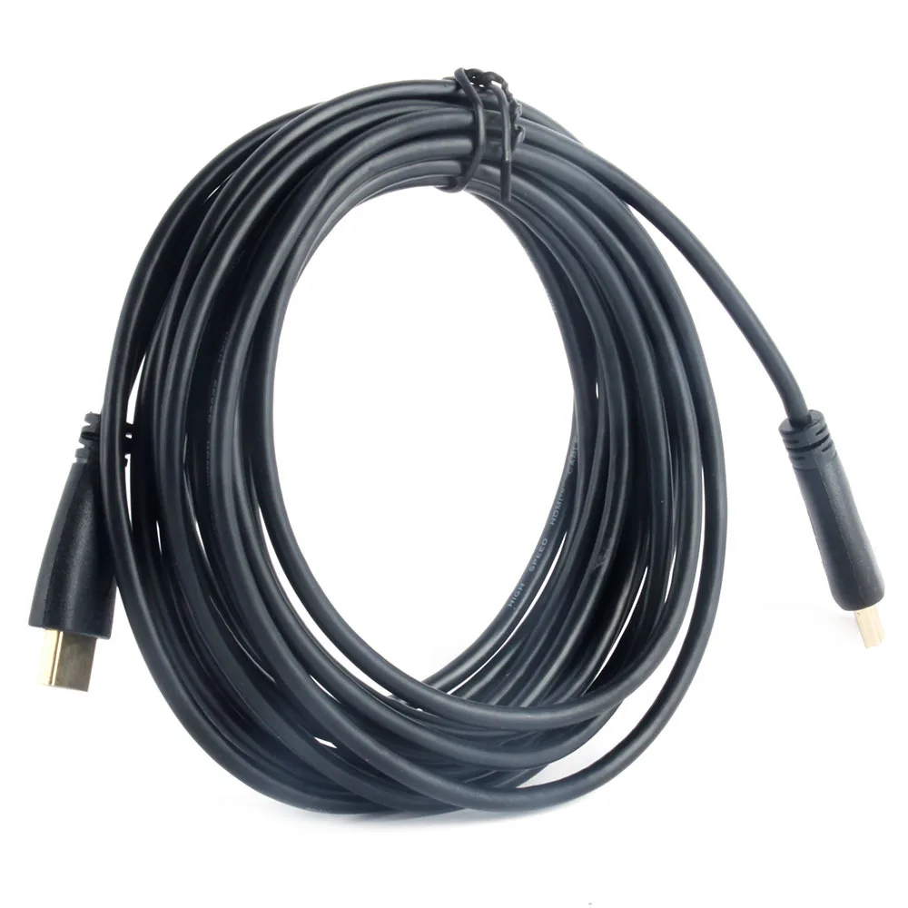 Новый 16Ft 5m HDMI V1.4 AV кабель высокой скорости 3D Full HD 1080P для Xbox DVD HDTV| |