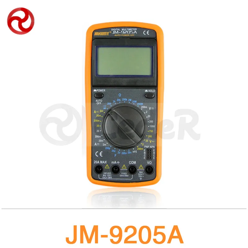 JAKEMY ЖК-дисплей Цифровой мультиметр профессиональный электрические Ручной