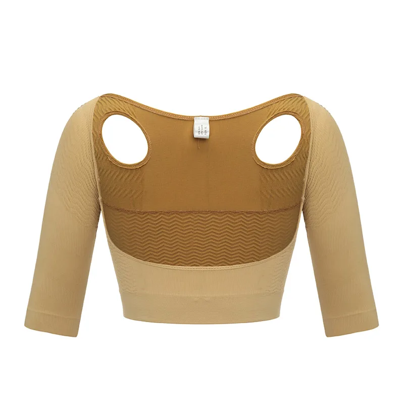 Beige Для женщин рука формирователь Вернуться плеча Корректор Body Shaper горбатый предотвратить корректирующая одежда для рук Корректирующее нижнее белье моделирующее белье - Цвет: Beige