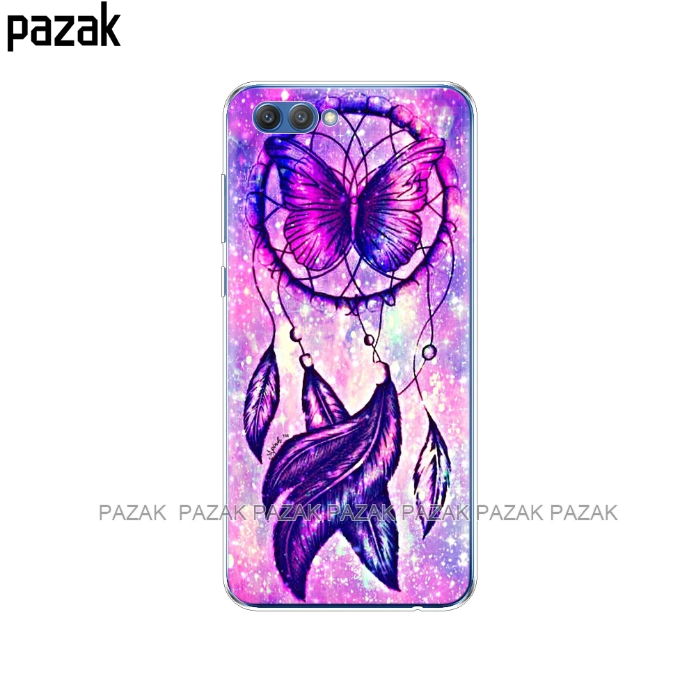 61359 Силиконовый чехол для huawei honor V10 VIEW 10, мягкая задняя крышка из ТПУ для huawei honor 10, защитный прозрачный чехол с принтом - Цвет: 61359