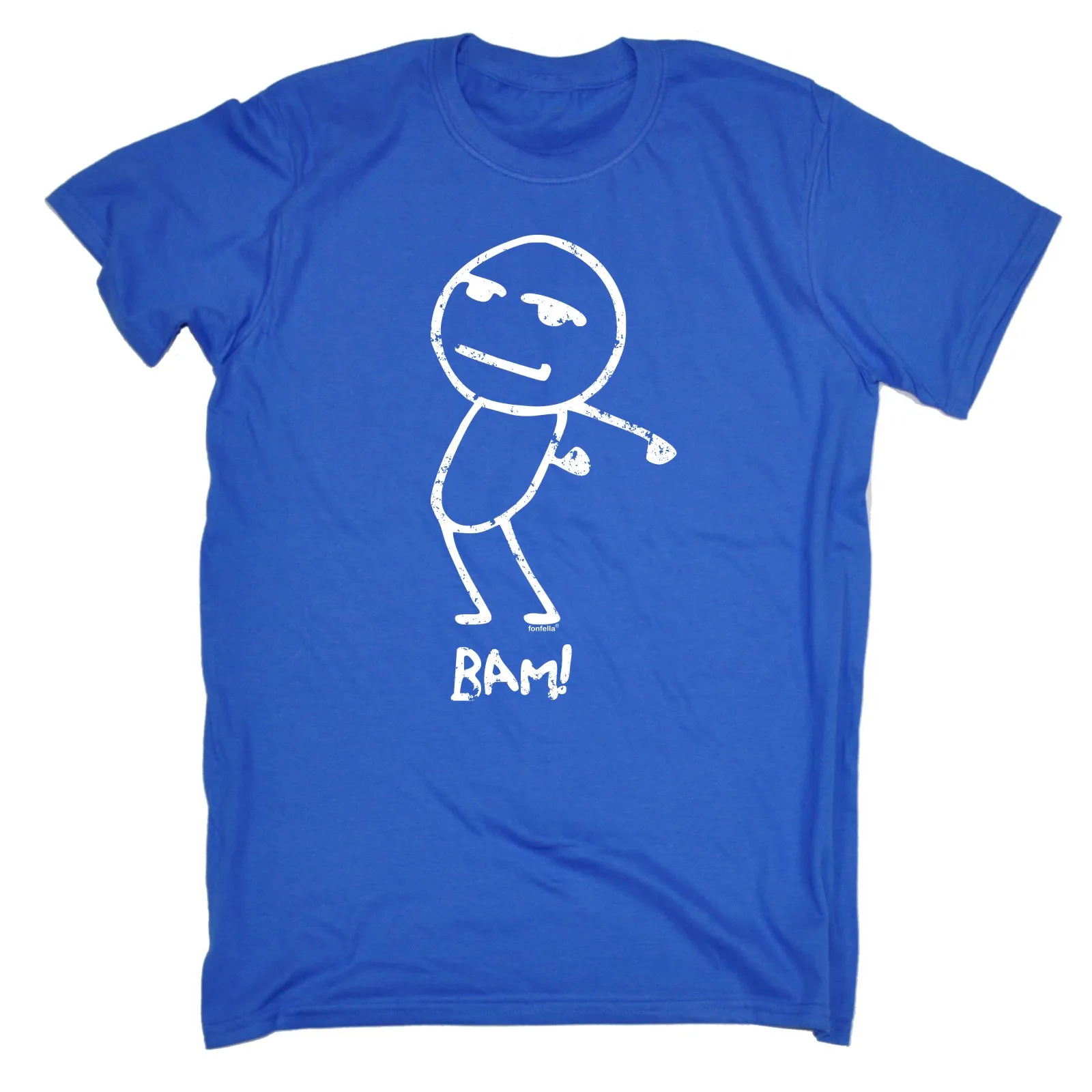 Bam футболка крупье модная хипстер мультфильм Забавный подарок день отцов модные