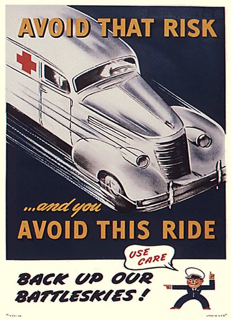 Винтажный пропагандистский постер США WW2 не скрывает ошибки классические