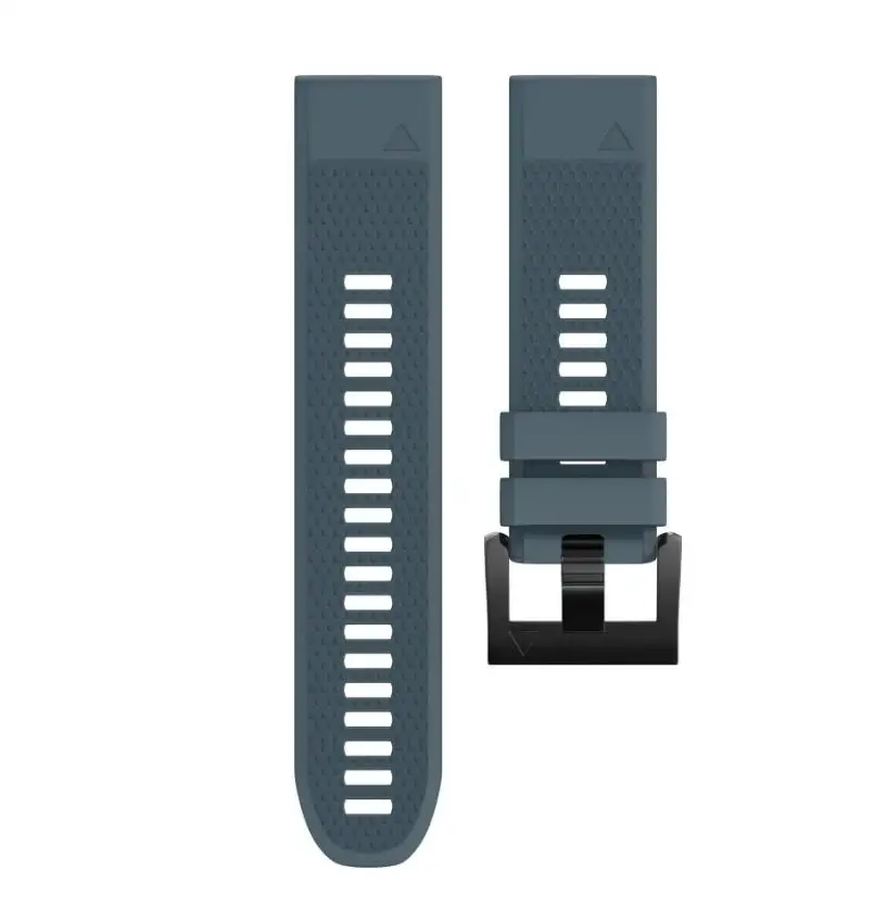 26mm Width Strap Sport Silicone Watchband With Quick Fit Wrist Band Garmin Fenix5X Remove Bracelet For Fenix 5X/3/3H | Наручные часы