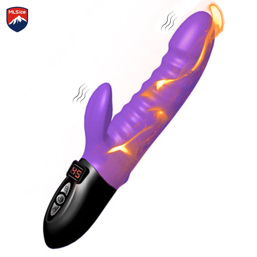 MLSice потепления G-Spot вибратор для клитора дилдо стимуляции украшенное мозаикой из