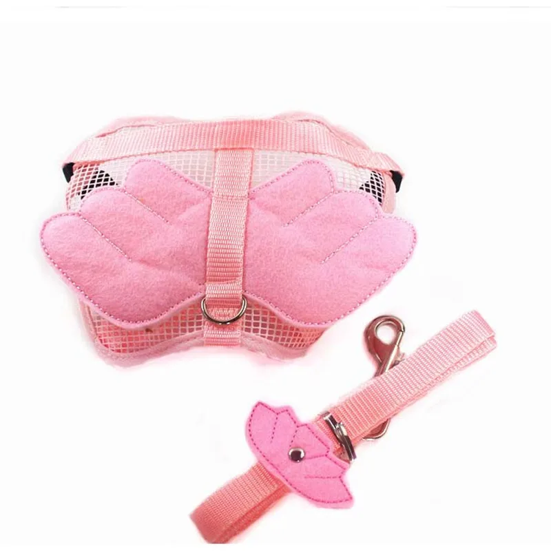 Комфорт кошка и безопасность для собак прогулок жилет на лямках комплект из